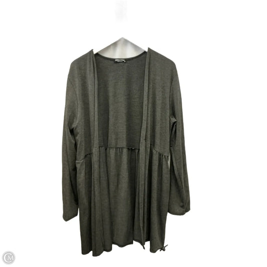 Cardigan By Heimish Usa In Grey, Size: 2x