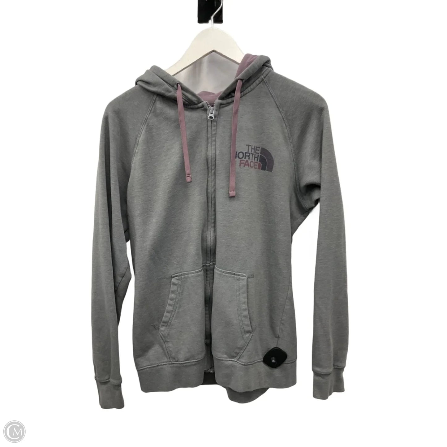 Athletic Sweatshirt Hoodie By The North Face In Grey, Size: Xl