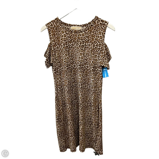 Dress Casual Short By Michael By Michael Kors In Animal Print, Size: M