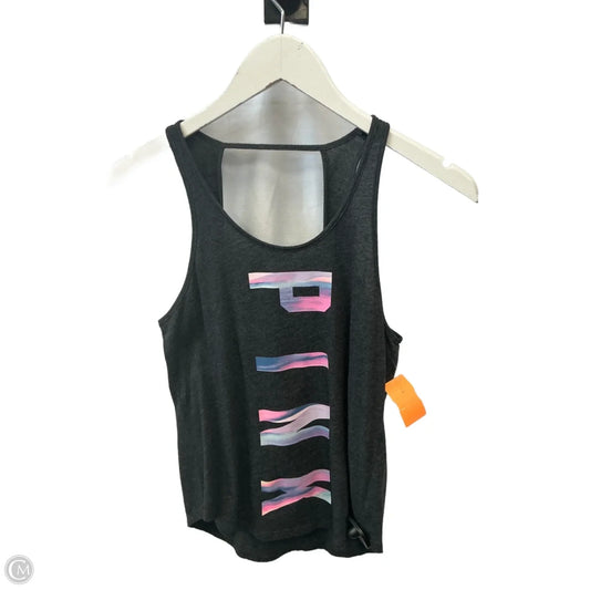 Athletic Tank Top By Pink In Grey, Size: Xs