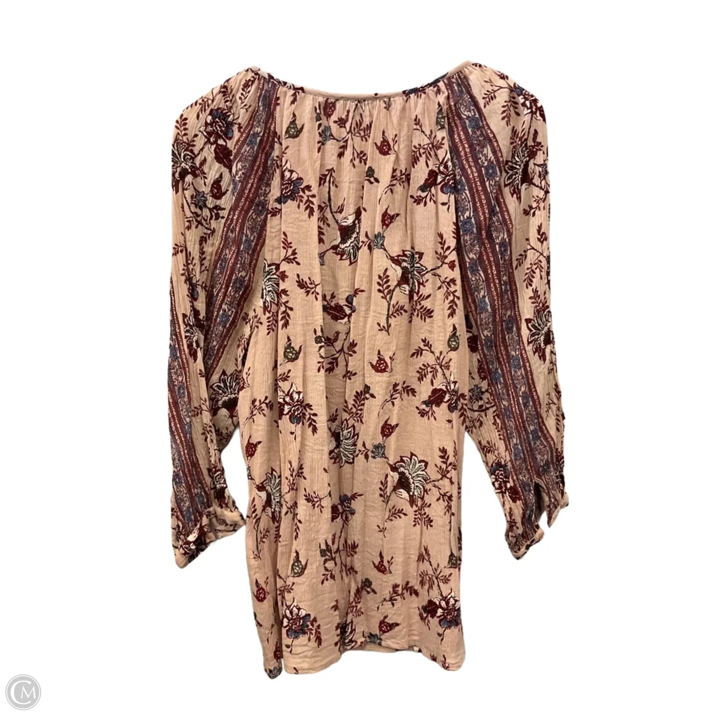 Top 3/4 Sleeve By Lucky Brand In Mauve, Size: 2x