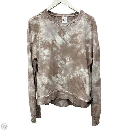 Sweatshirt Crewneck By All In Motion In Beige, Size: M