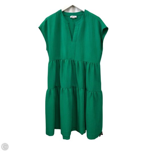 Dress Casual Midi By Calvin Klein In Green, Size: M
