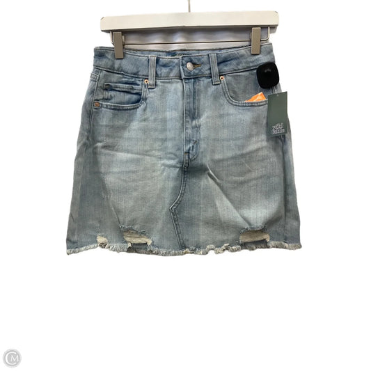 Skirt Mini & Short By Wild Fable In Blue Denim, Size: 8