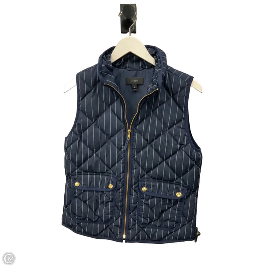 Vest Puffer & Quilted By J. Crew In Navy, Size: S