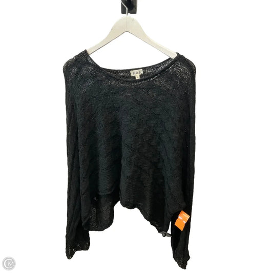 Sweater By Pol In Black, Size: L