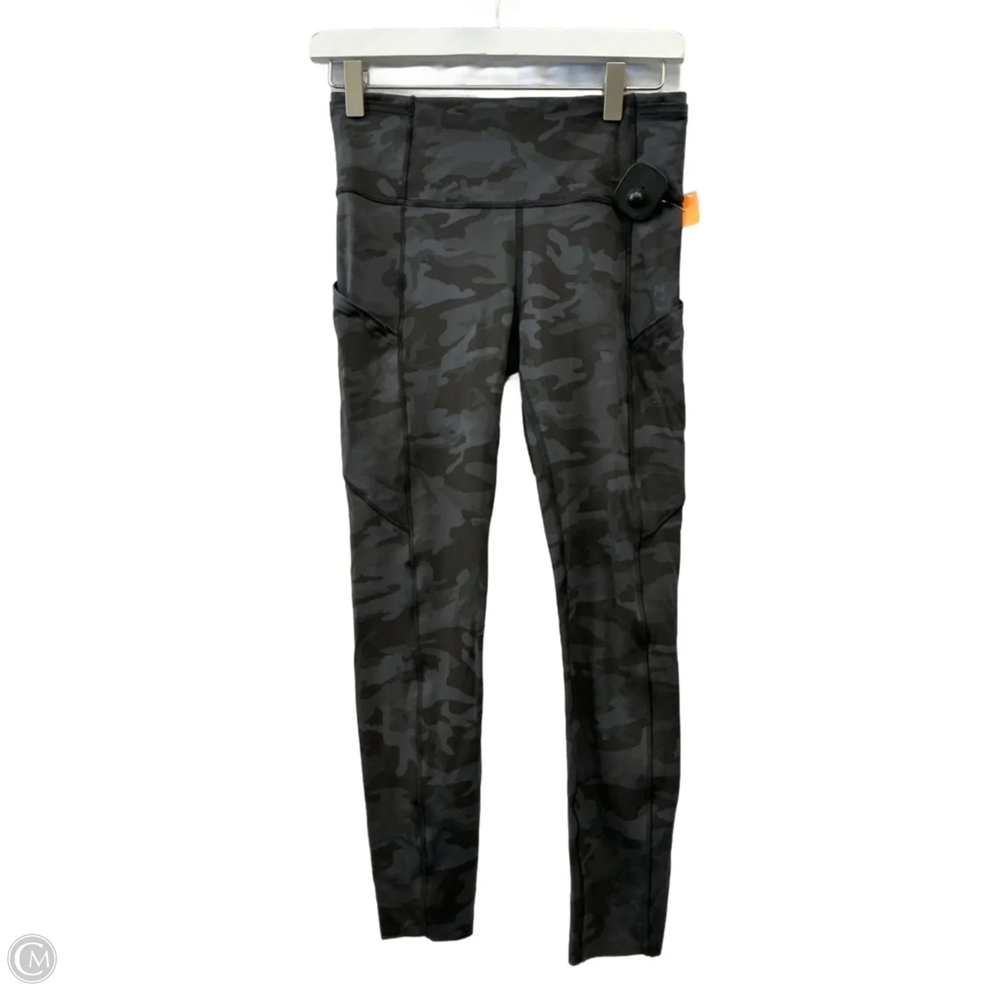 Athletic Leggings By Lululemon In Grey, Size: S