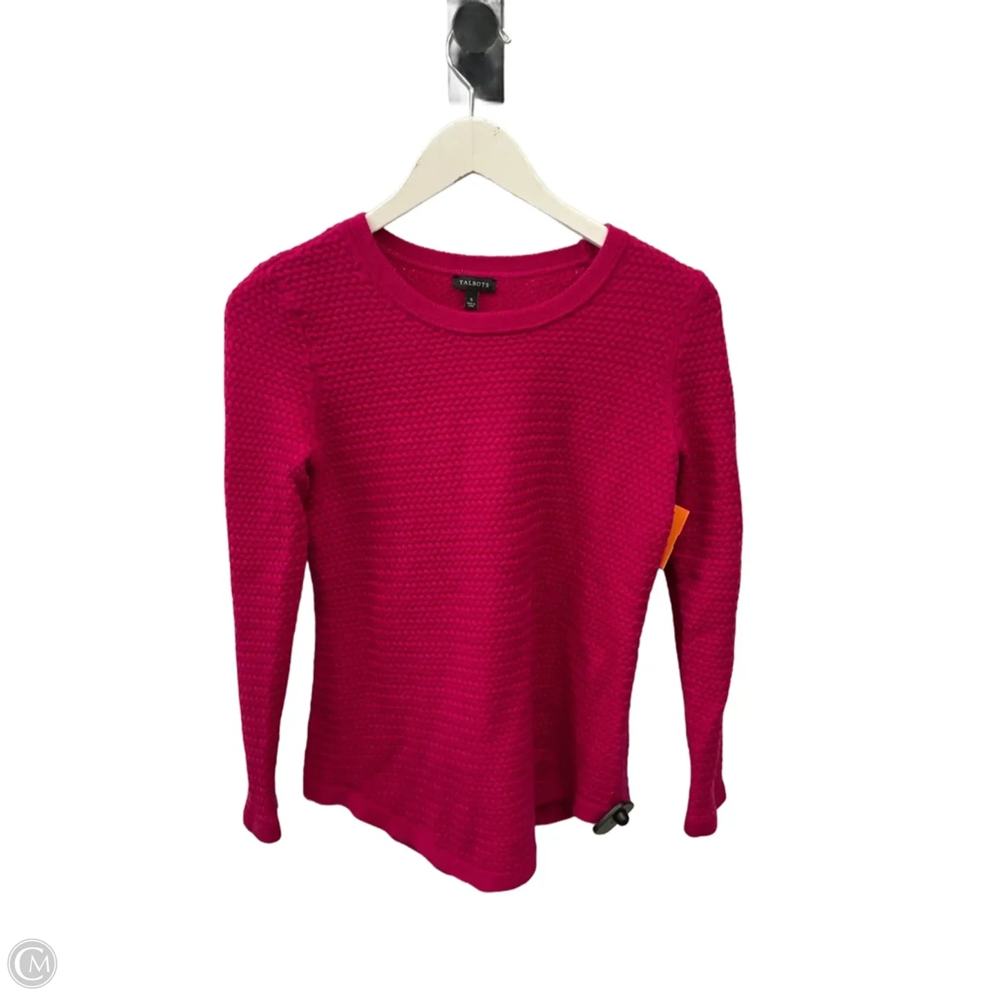 Sweater By Talbots In Pink, Size: S