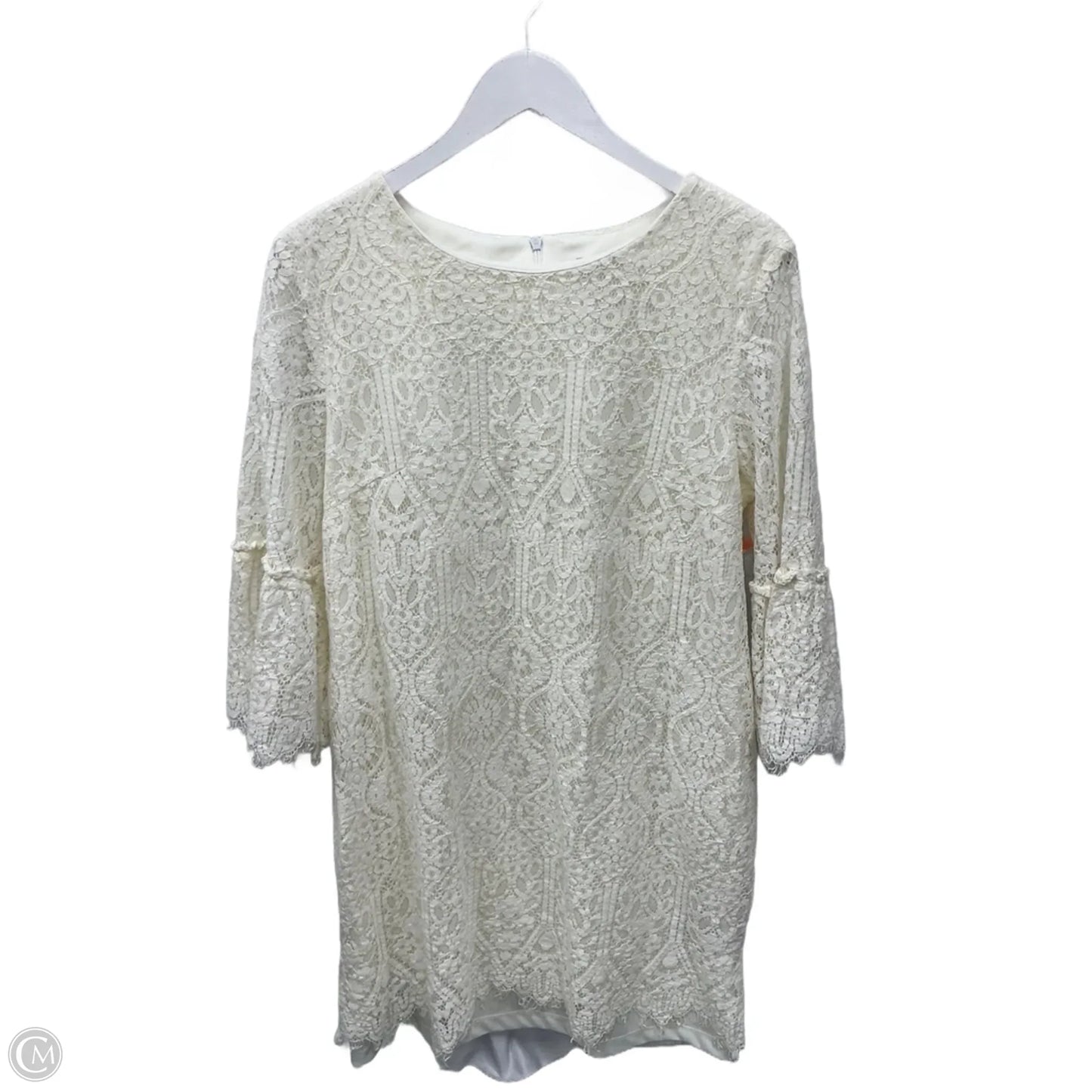 Dress Casual Midi By Ronnie Nicole In Ivory, Size: Xl