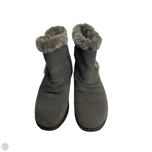 Boots Ankle Heels By Bare Traps In Taupe, Size: 8