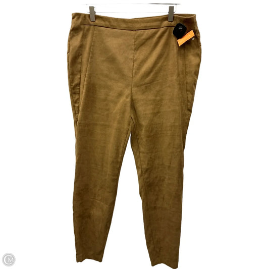 Pants Leggings By Inc In Brown, Size: 16