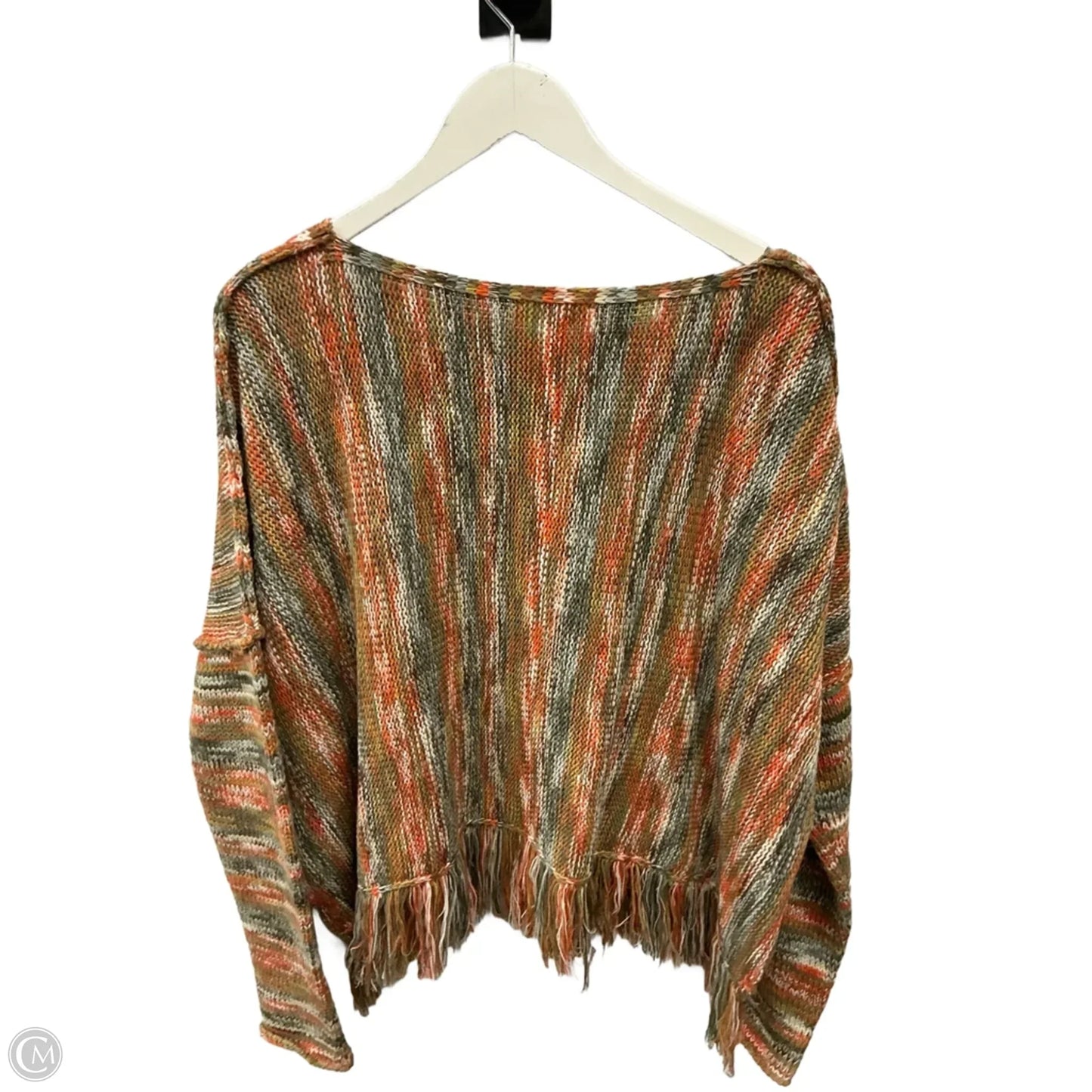 Sweater By Clothes Mentor In Orange, Size: S