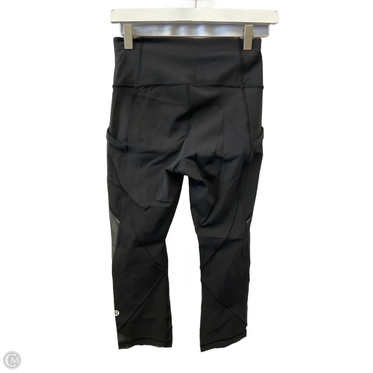 Athletic Leggings Capris By Lululemon In Black, Size: S