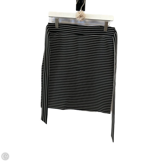 Skirt Mini & Short By Loft In Black & White, Size: Xs