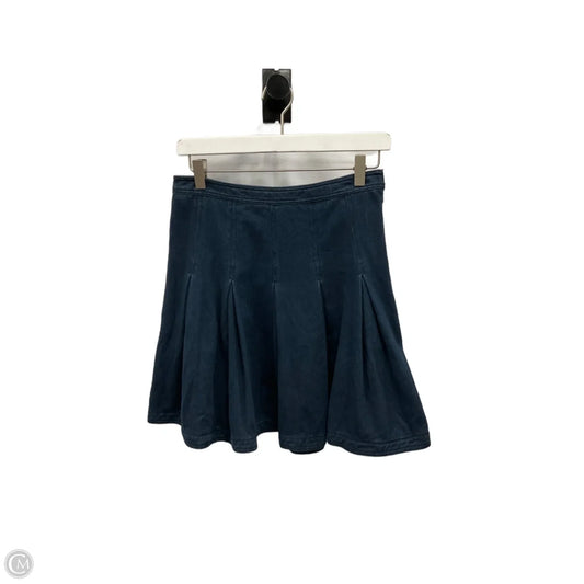 Skirt Mini & Short By Diane Von Furstenberg In Blue Denim, Size: 4