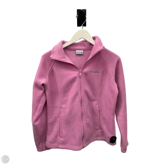 Jacket Fleece By Columbia In Purple, Size: M