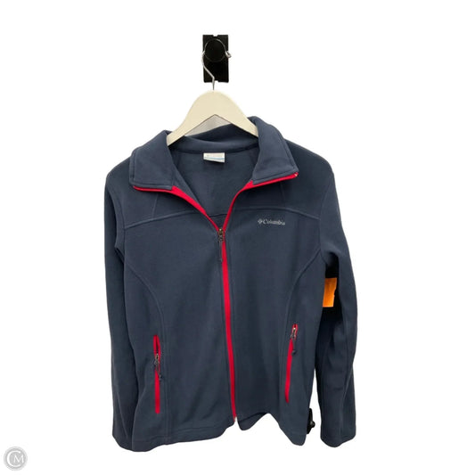 Jacket Fleece By Columbia In Navy, Size: M