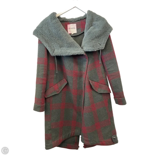Coat Other By Bb Dakota In Grey & Red, Size: S