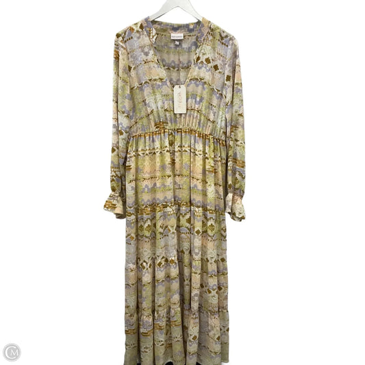 Dress Casual Maxi By Shyanne In Yellow, Size: L
