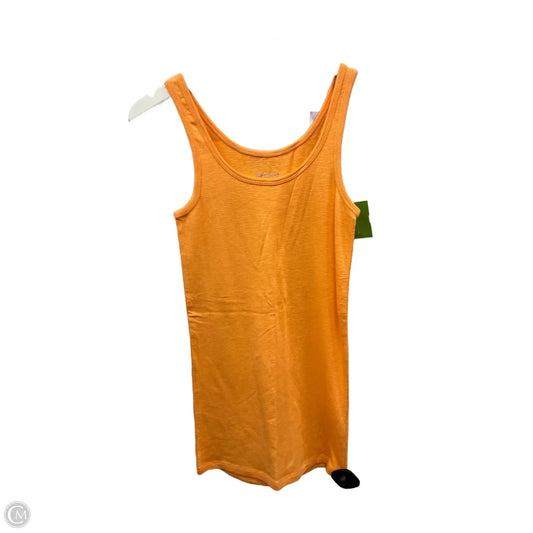 Top Sleeveless By Merona In Orange, Size: M