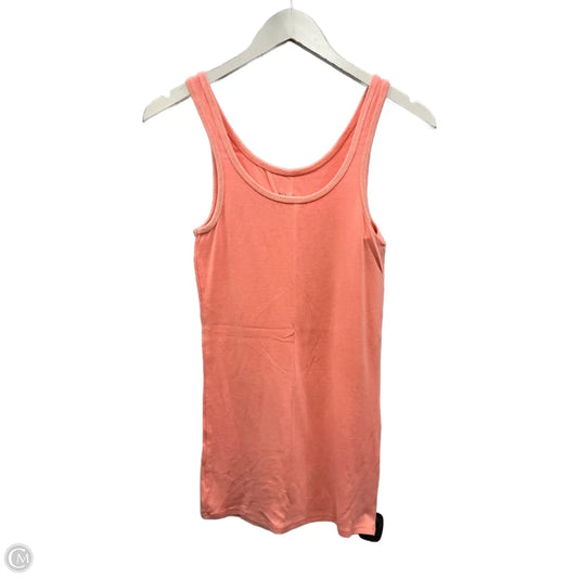 Top Sleeveless By Merona In Orange, Size: M