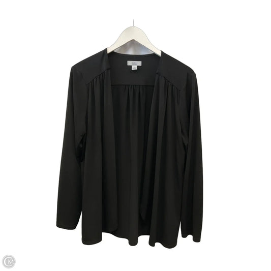 Kimono By Croft And Barrow In Black, Size: L