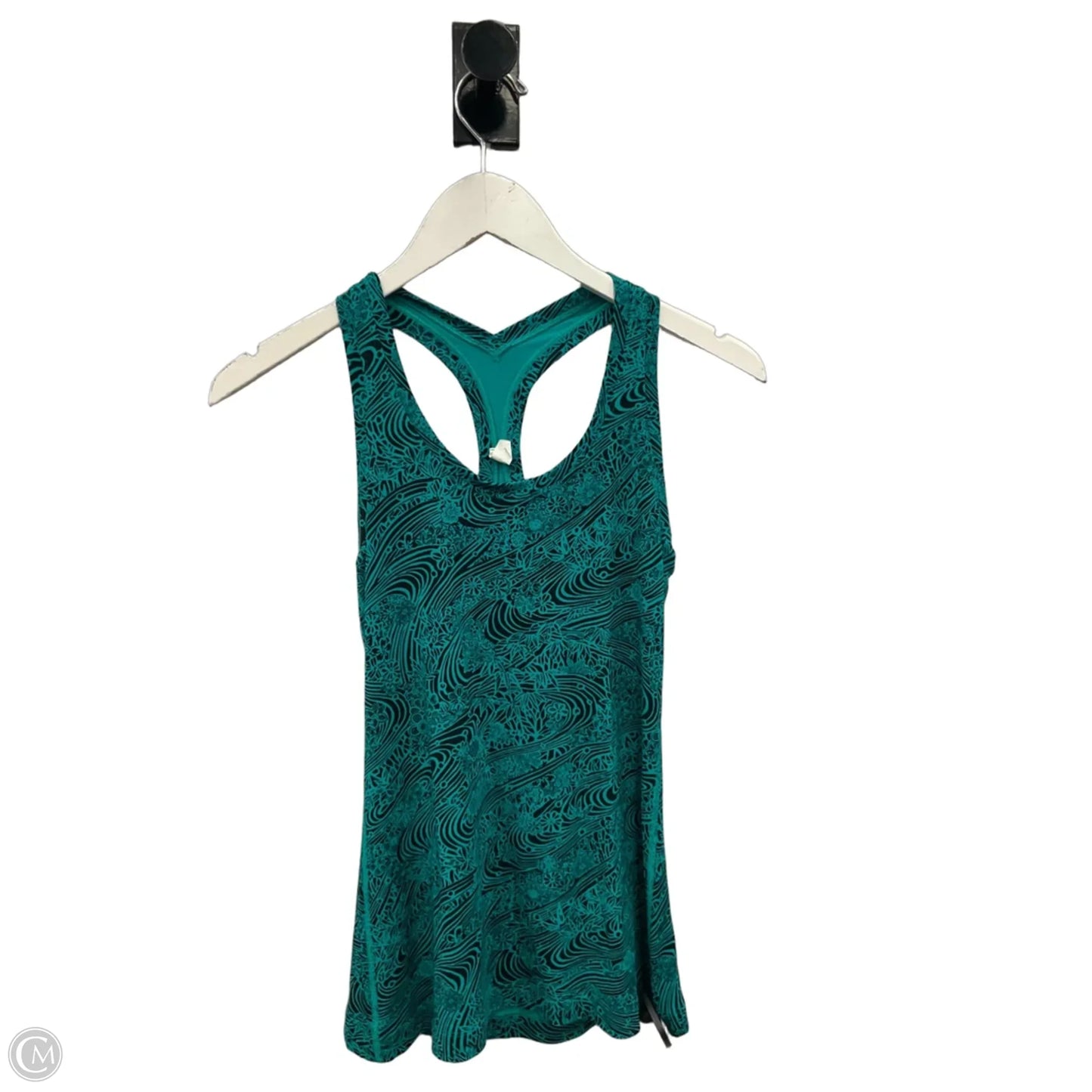 Athletic Tank Top By Lululemon In Green, Size: S