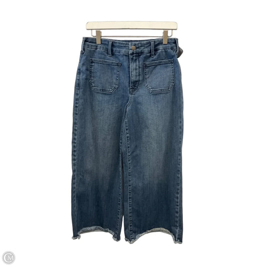 Jeans Cropped By Not Your Daughters Jeans In Blue Denim, Size: 8