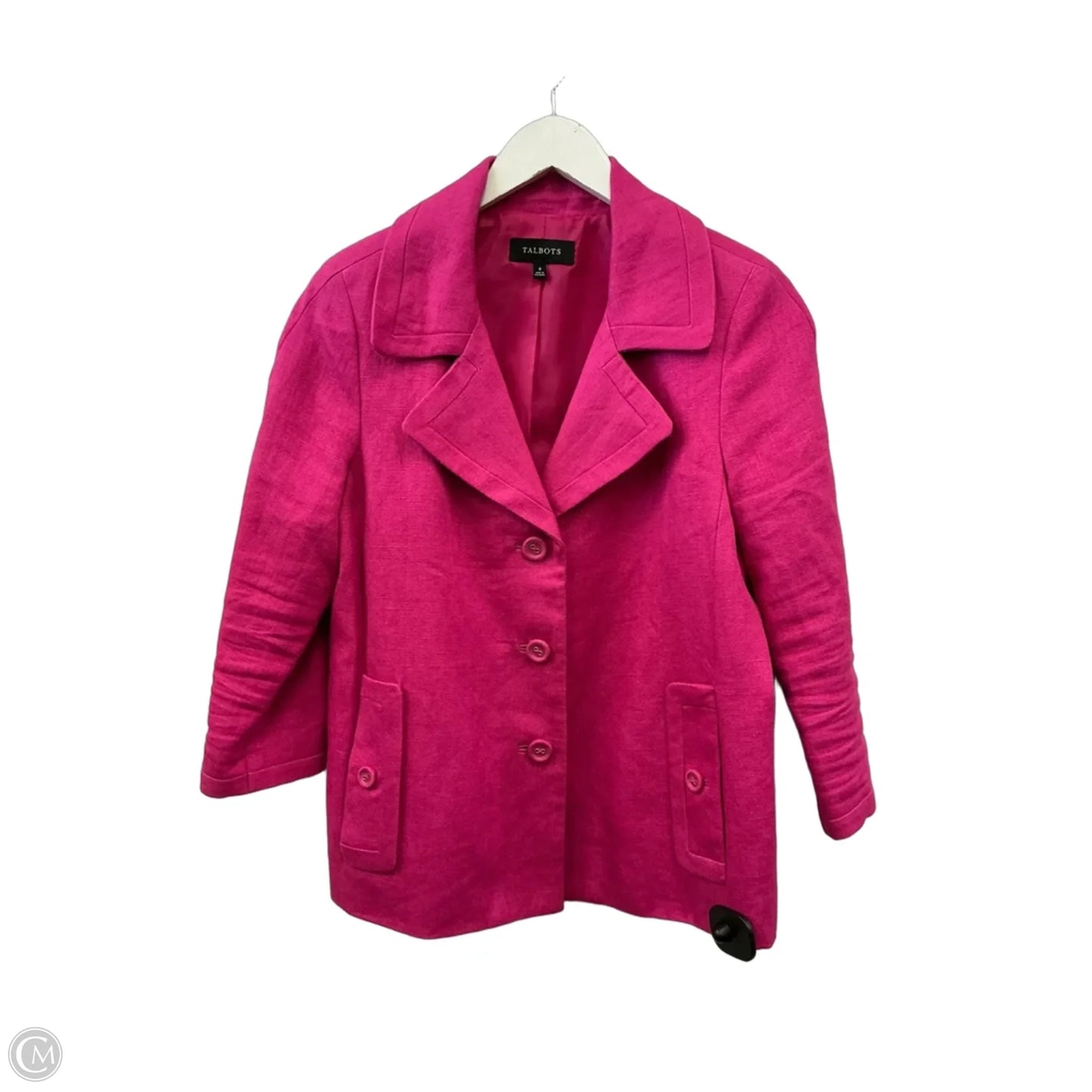 Blazer By Talbots In Pink, Size: M