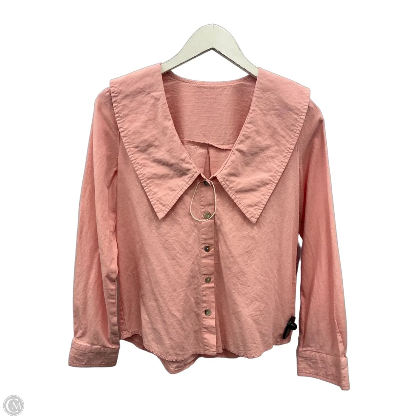 Top Long Sleeve By Clothes Mentor In Pink, Size: S