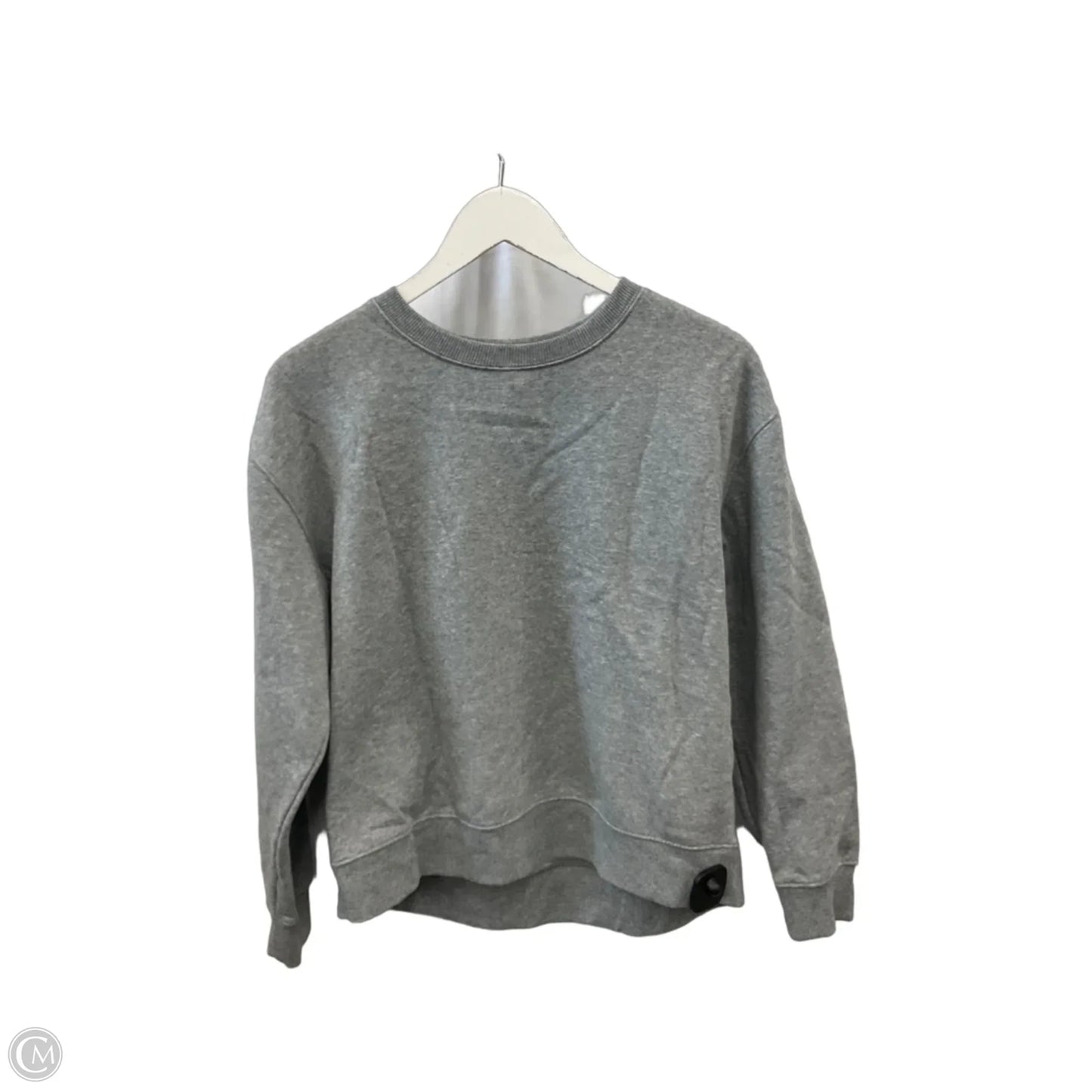 Sweatshirt Crewneck By Athletic Works In Grey, Size: S