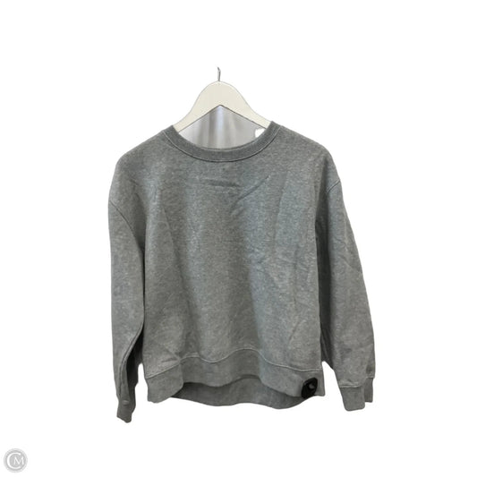 Sweatshirt Crewneck By Athletic Works In Grey, Size: S