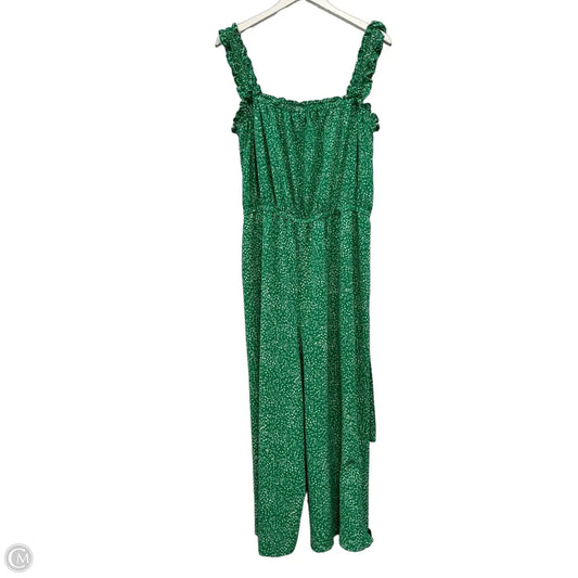 Jumpsuit By London Times In Green, Size: Xl