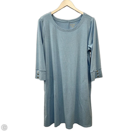 Dress Designer By Lilly Pulitzer In Blue, Size: Xl