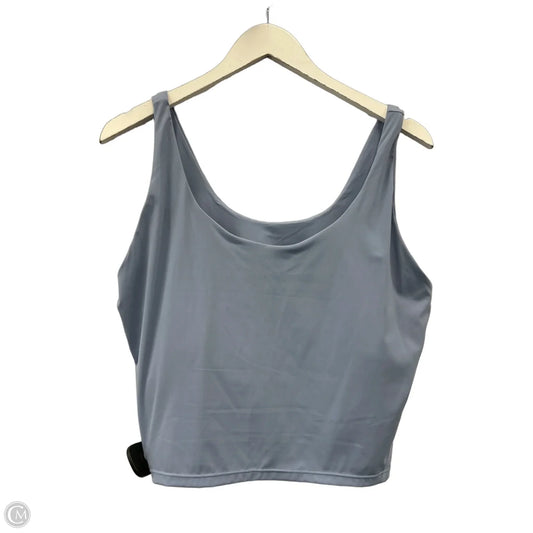 Athletic Tank Top By Clothes Mentor In Blue, Size: L