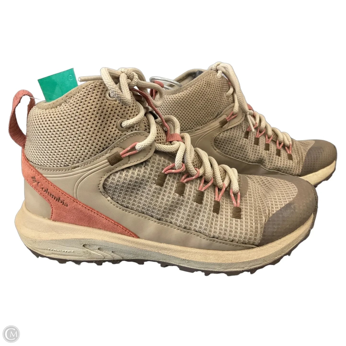 Shoes Hiking By Columbia In Beige, Size: 8