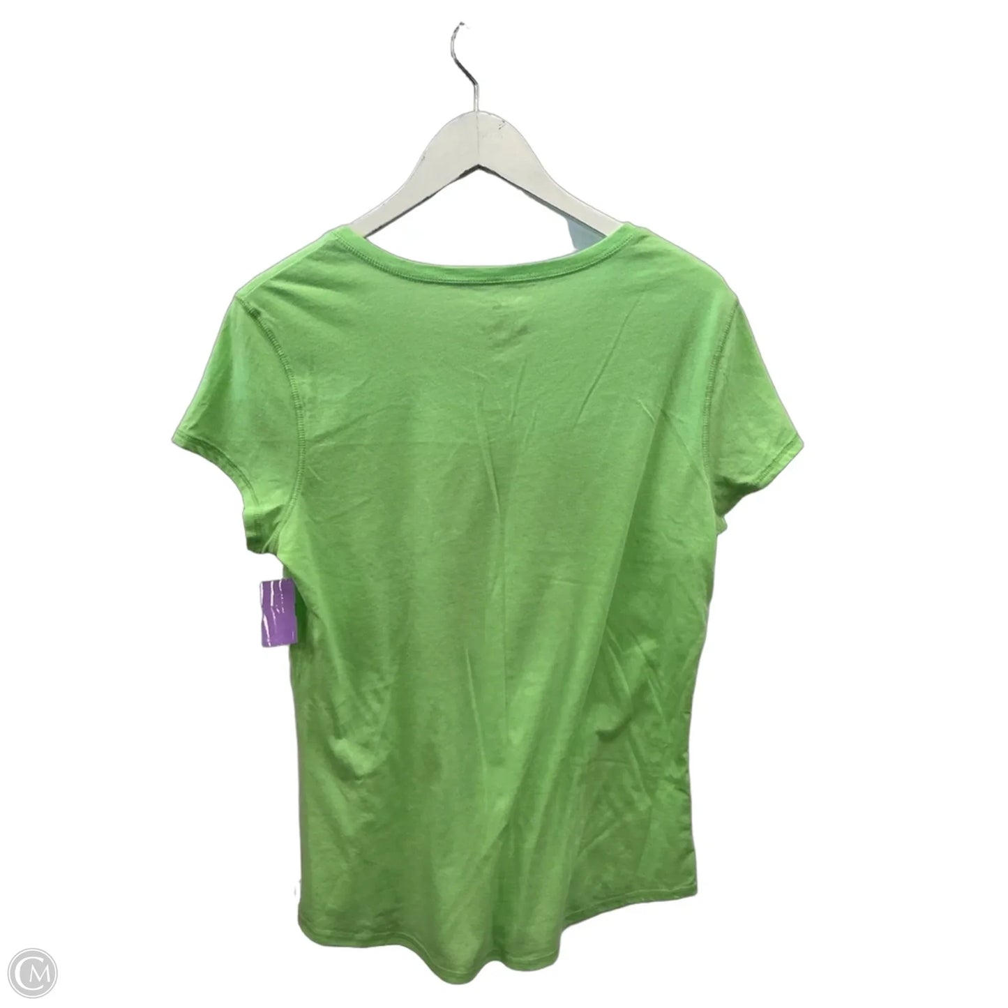 Top Short Sleeve By Tek Gear In Green, Size: L