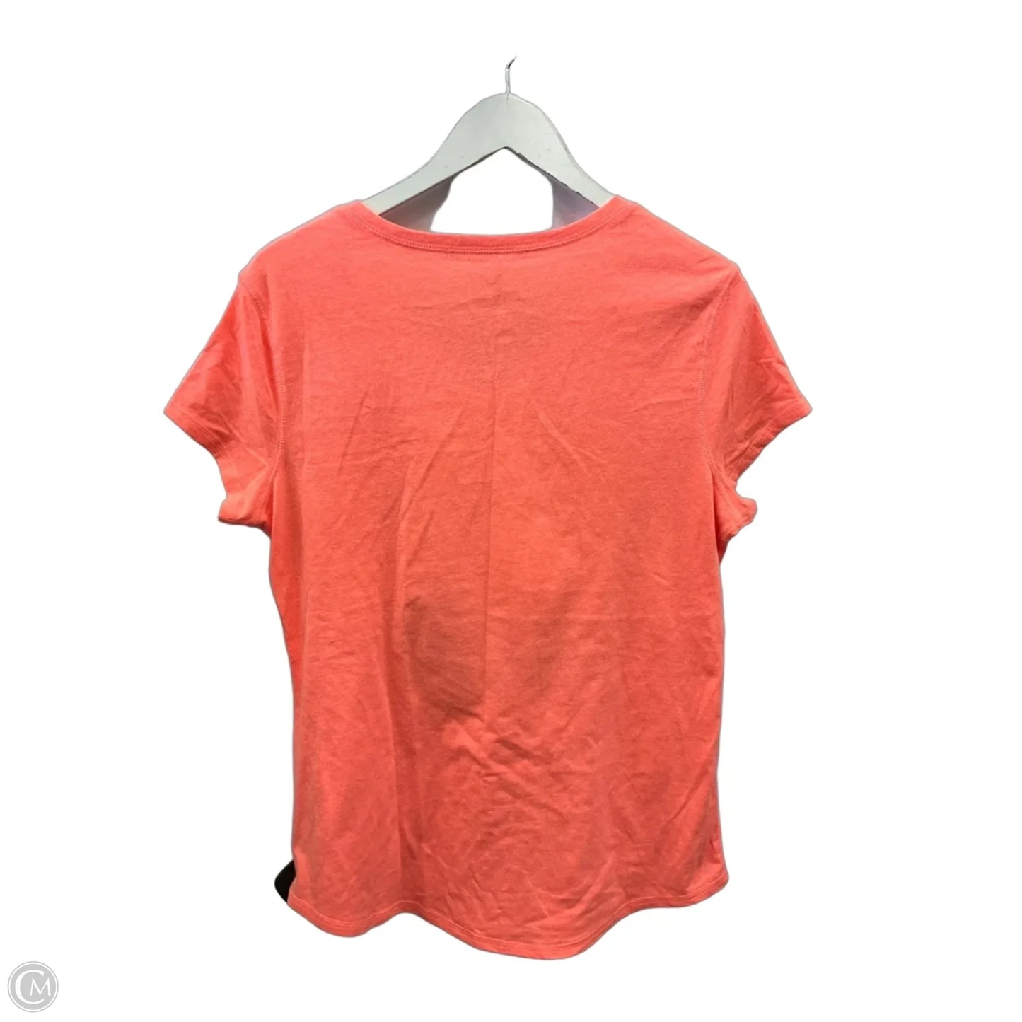 Top Short Sleeve By Tek Gear In Orange, Size: L
