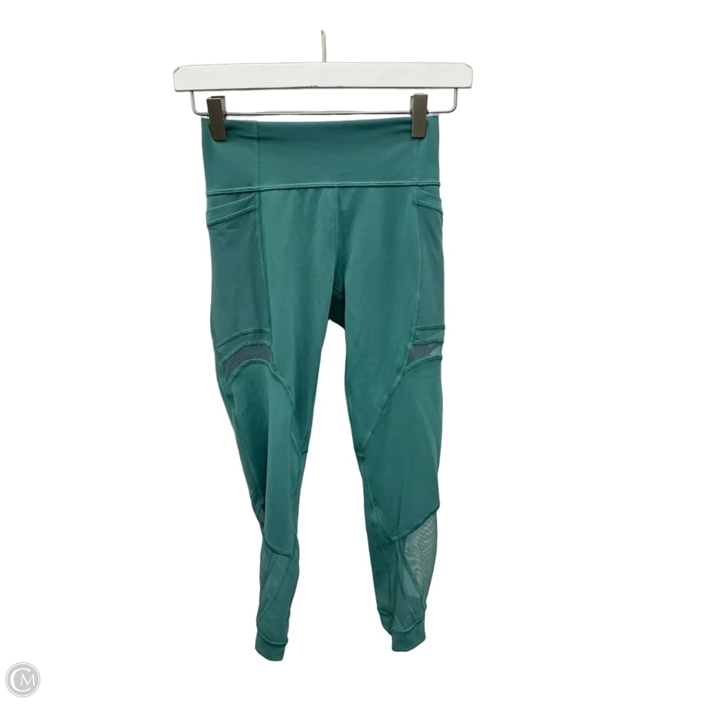 Athletic Leggings By Lululemon In Green, Size: S