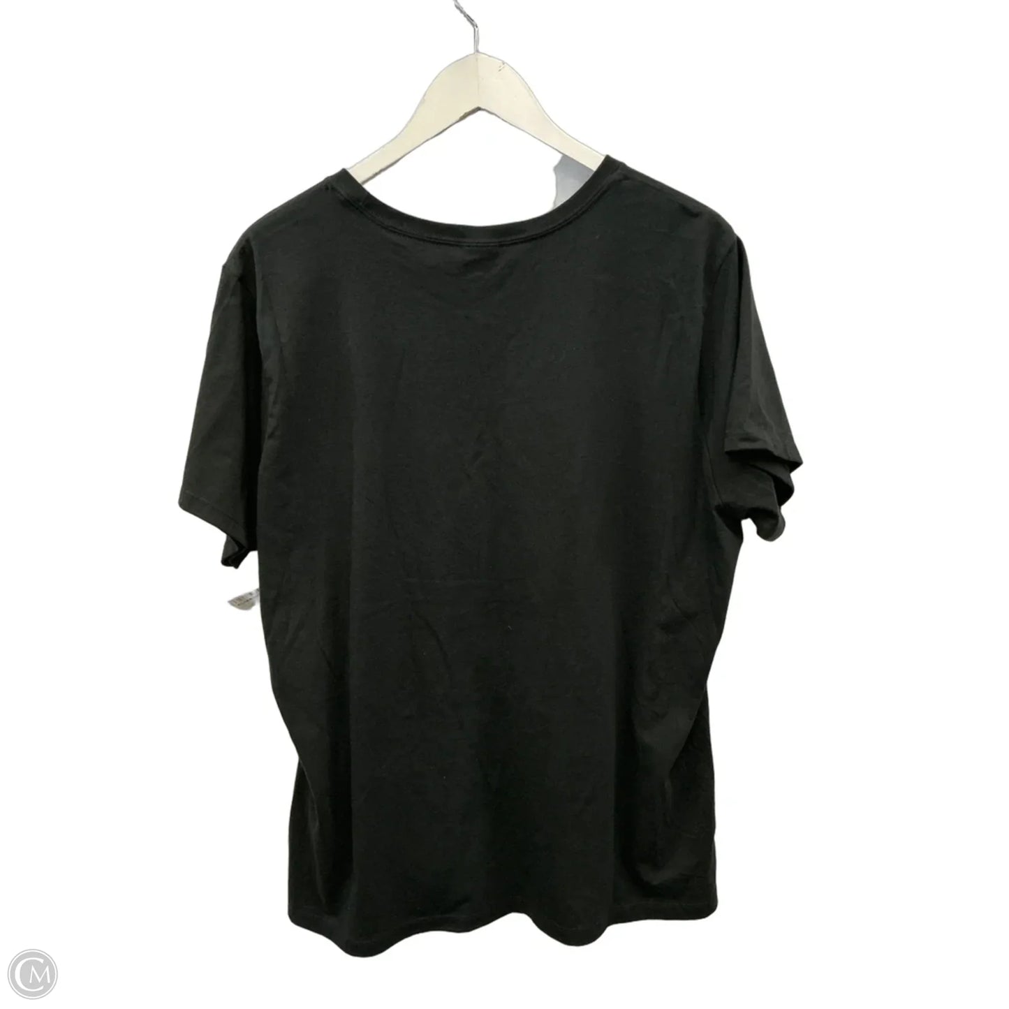 Top Short Sleeve By Port & Company In Black, Size: Xxl