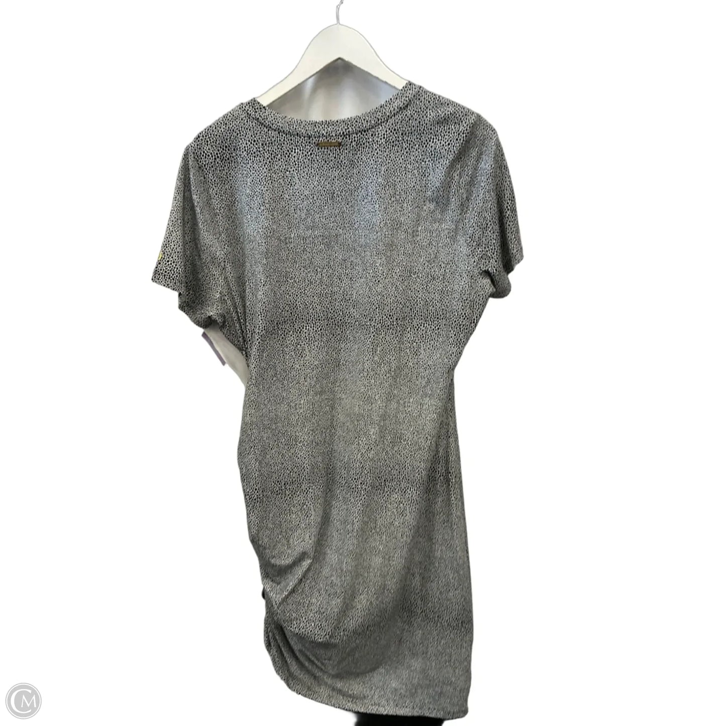 Dress Casual Midi By Michael By Michael Kors In Black & White, Size: Xl