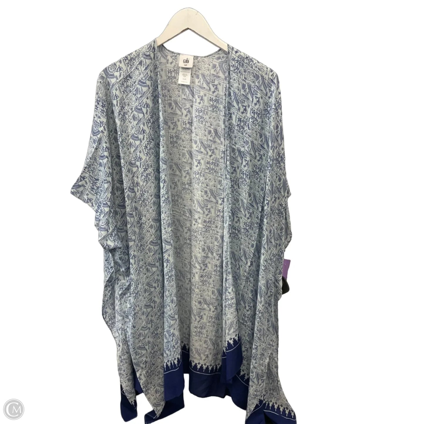 Kimono By Cabi In Blue, Size: Osfm