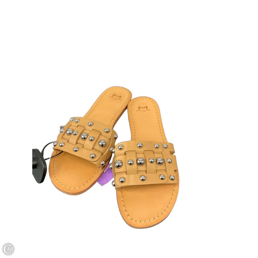 Sandals Flats By Marc Fisher In Tan, Size: 8.5