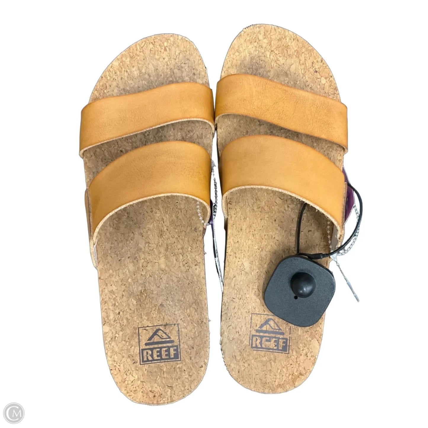 Sandals Heels Platform By Reef In Tan, Size: 9