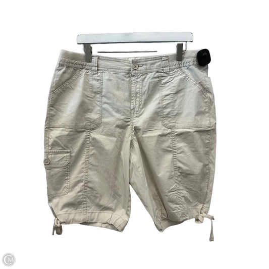 Shorts By St Johns Bay In Cream, Size: 14