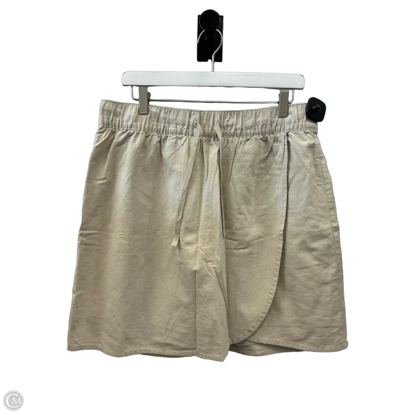 Skort By Karen Scott In Beige, Size: L