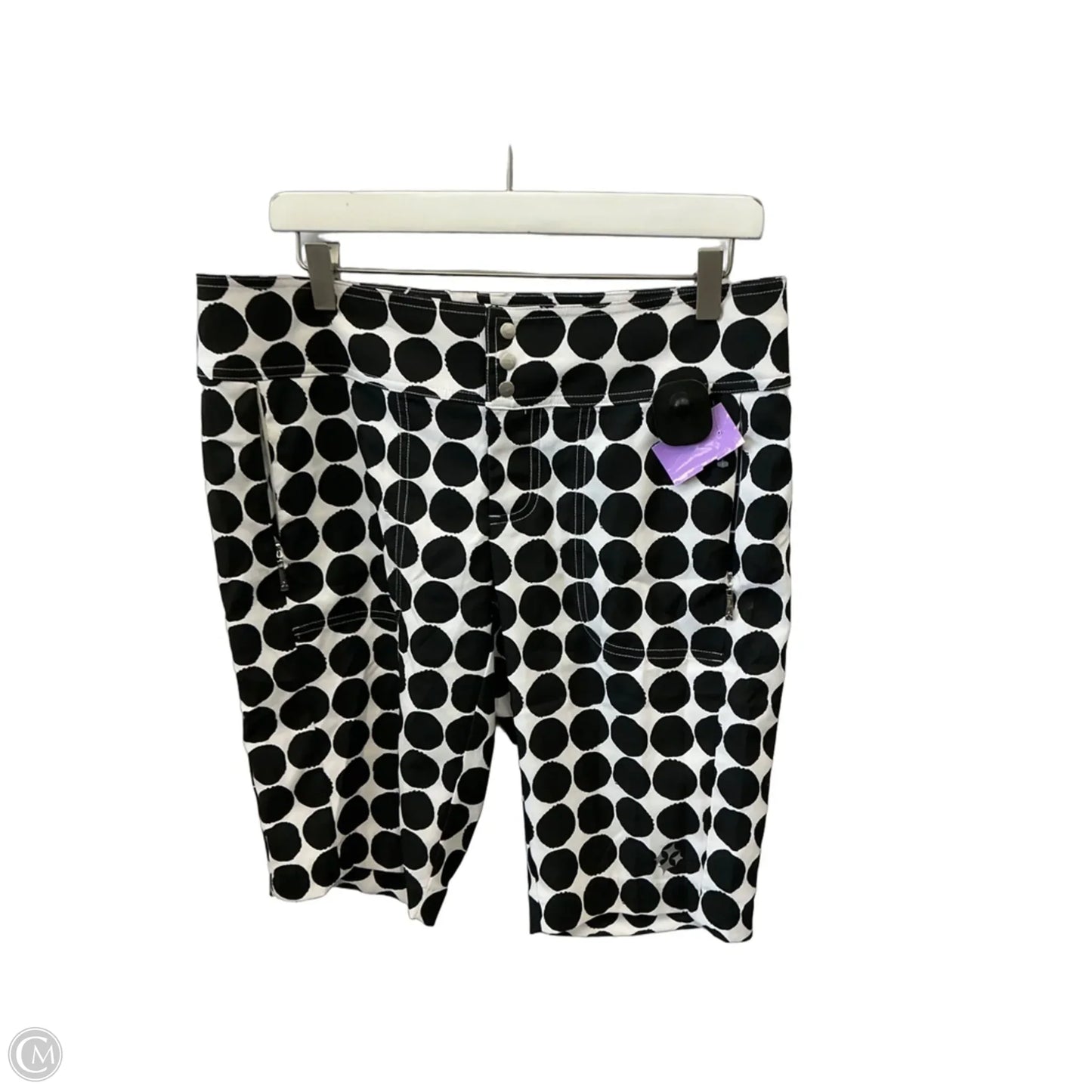 Shorts By Jofit In Black & White, Size: S