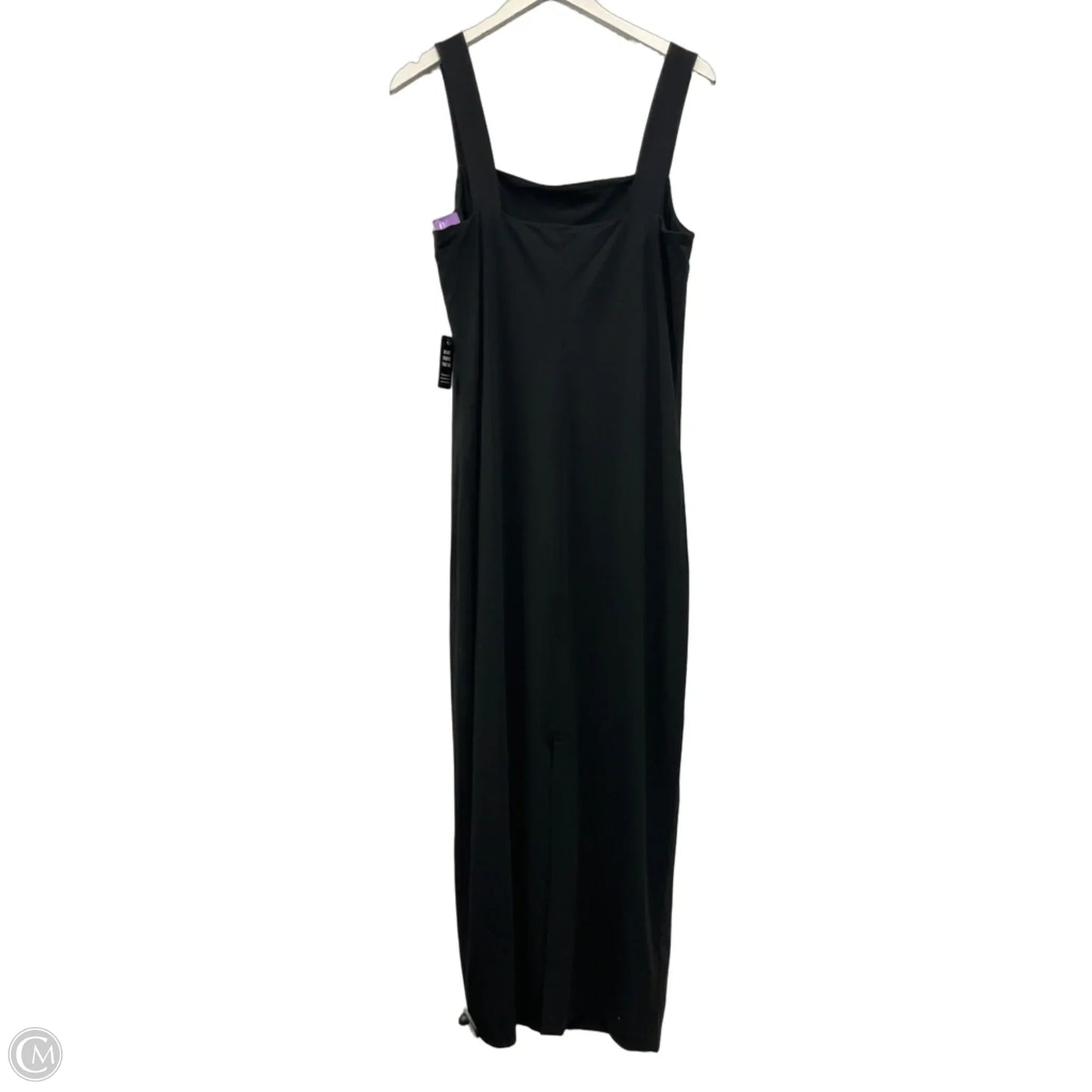 Dress Casual Maxi By Express In Black, Size: L
