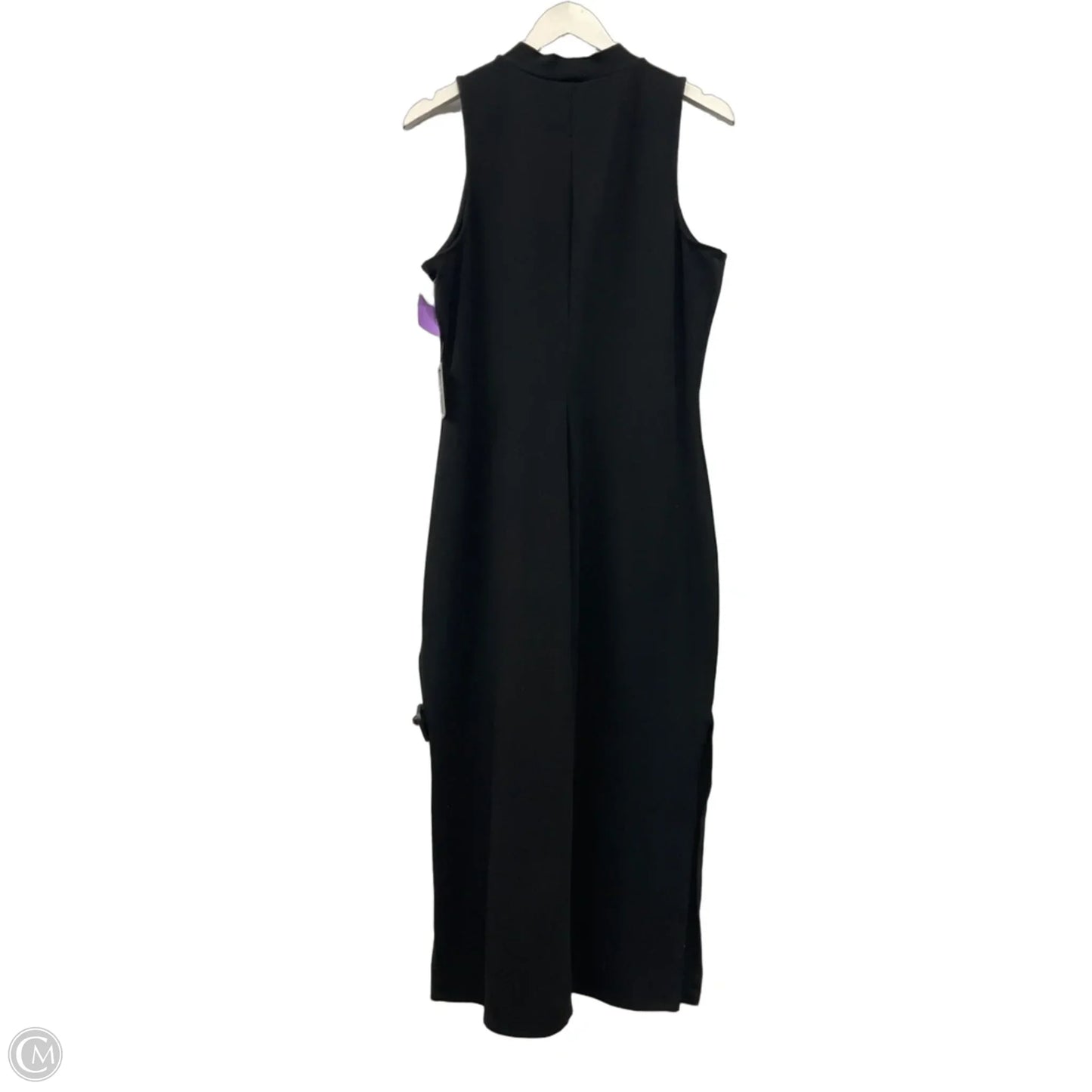 Dress Casual Maxi By Express In Black, Size: L