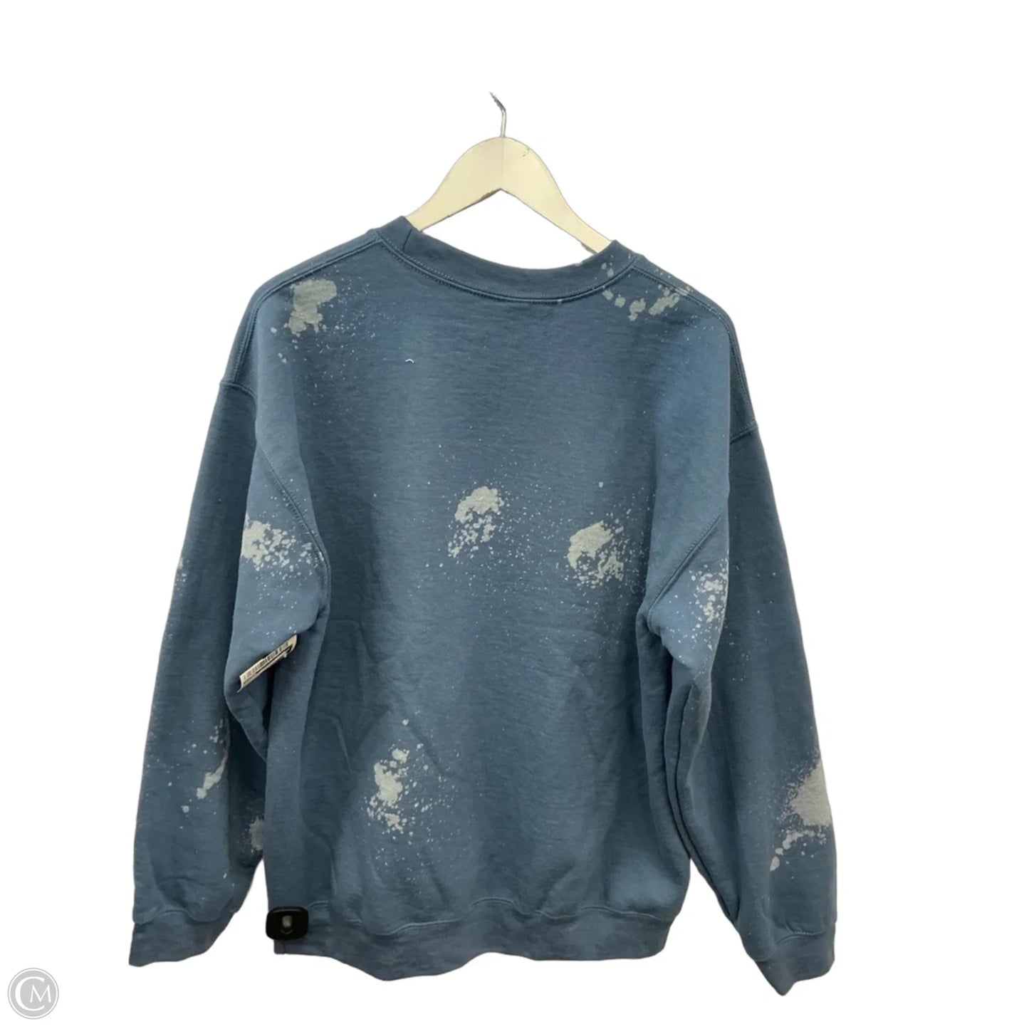 Sweatshirt Crewneck By Gildan In Blue, Size: L